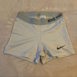 WORN ONCE White Nike Spandex